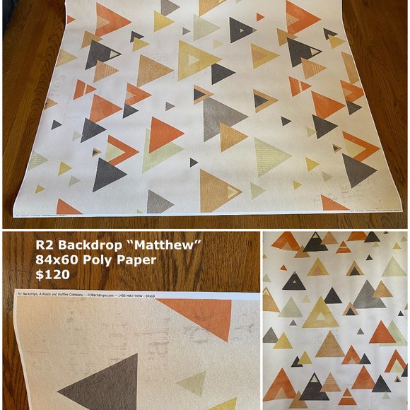 R2 Backdrops Professional Background for Photography "Matthew" 84x60 - Picture 2 of 3